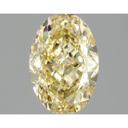 Diament laboratoryjny o barwie fantazyjnej szlif owalny, 1.57ct, VVS2, Fancy Intense Yellow, IGI LG680548528