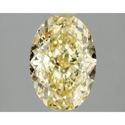 Diament laboratoryjny o barwie fantazyjnej szlif owalny, 2.08ct, VVS2, Fancy Intense Yellow, IGI LG680520002