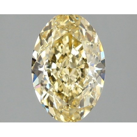 Diament laboratoryjny o barwie fantazyjnej szlif owalny, 2.09ct, VVS2, Fancy Intense Yellow, IGI LG685501650