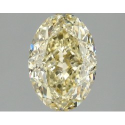 Diament laboratoryjny o barwie fantazyjnej szlif owalny, 2.1ct, VVS2, Fancy Yellow, IGI LG674531497