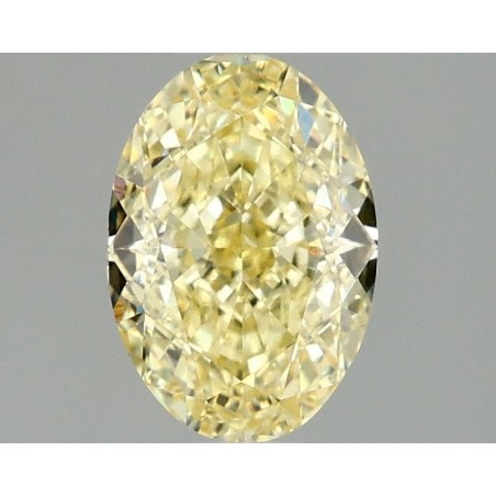Diament laboratoryjny o barwie fantazyjnej szlif owalny, 1.59ct, VVS2, Fancy Intense Yellow, IGI LG680548527