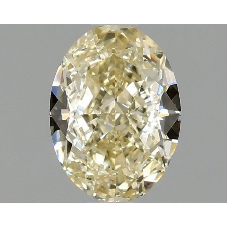 Diament laboratoryjny o barwie fantazyjnej szlif owalny, 1.1ct, VVS2, Fancy Light Yellow, IGI LG681518313