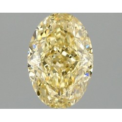 Diament laboratoryjny o barwie fantazyjnej szlif owalny, 1.57ct, VVS2, Fancy Intense Yellow, IGI LG680519926