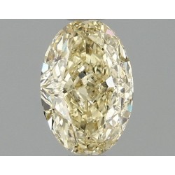 Diament laboratoryjny o barwie fantazyjnej szlif owalny, 1.08ct, VVS2, Fancy Vivid Yellow, IGI LG686509265