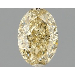 Diament laboratoryjny o barwie fantazyjnej szlif owalny, 1.1ct, VVS2, Fancy Intense Yellow, IGI LG685576164