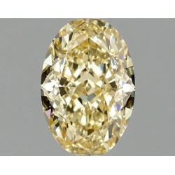 Diament laboratoryjny o barwie fantazyjnej szlif owalny, 1.1ct, VVS2, Fancy Intense Yellow, IGI LG685576156