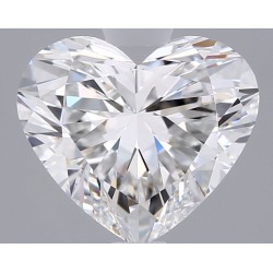 Diament laboratoryjny serce, 1.51ct, VVS1, E, IGI LG749573007