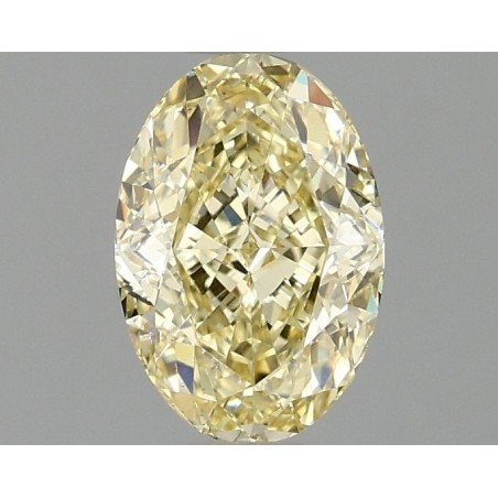 Diament laboratoryjny o barwie fantazyjnej szlif owalny, 1.08ct, VVS2, Fancy Intense Yellow, IGI LG689542719