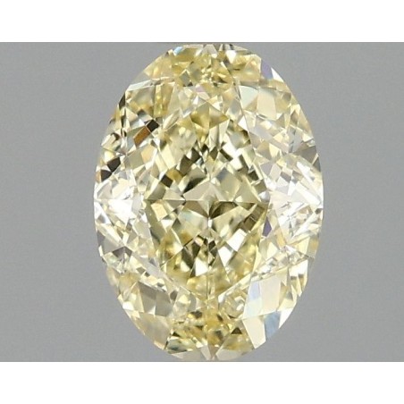 Diament laboratoryjny o barwie fantazyjnej szlif owalny, 1.08ct, VVS2, Fancy Yellow, IGI LG687598535