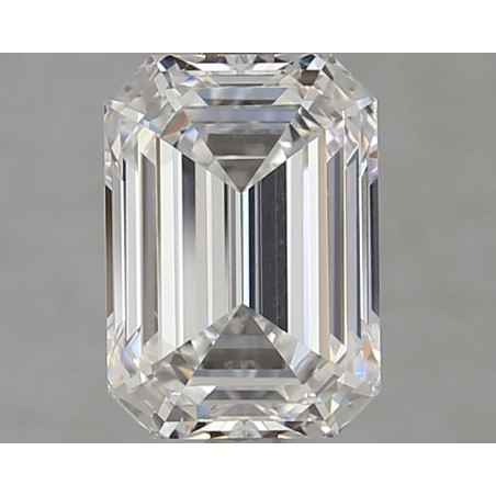 Diament laboratoryjny szlif szmaragdowy, 2.56ct, VVS2, D, GIA 5513402294