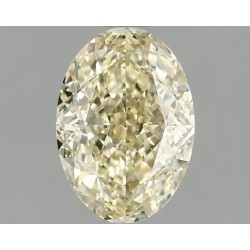 Diament laboratoryjny o barwie fantazyjnej szlif owalny, 1.54ct, VVS2, Fancy Vivid Yellow, IGI LG693535381