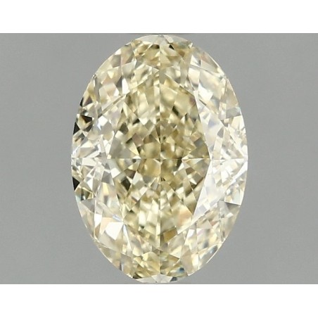 Diament laboratoryjny o barwie fantazyjnej szlif owalny, 1.54ct, VVS2, Fancy Vivid Yellow, IGI LG693535381