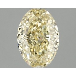 Diament laboratoryjny o barwie fantazyjnej szlif owalny, 1.07ct, VVS2, Fancy Intense Yellow, IGI LG697504943