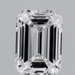 Diament laboratoryjny szlif szmaragdowy, 2.1ct, VVS2, D, IGI LG702502627