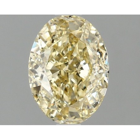 Diament laboratoryjny o barwie fantazyjnej szlif owalny, 1.53ct, VVS2, Fancy Intense Yellow, IGI LG689586846