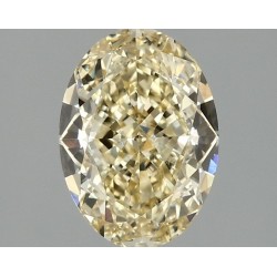 Diament laboratoryjny o barwie fantazyjnej szlif owalny, 2.1ct, VVS2, Fancy Vivid Yellow, IGI LG691555885