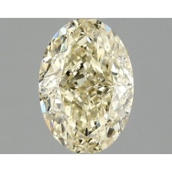 Diament laboratoryjny o barwie fantazyjnej szlif owalny, 1.08ct, VVS2, Fancy Yellow, IGI LG698523620