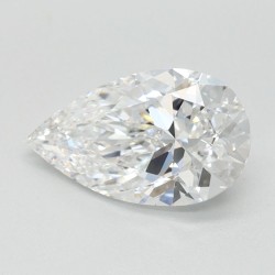Diament laboratoryjny szlif gruszkowy, 1.01ct, IF, D, IGI LG744513826