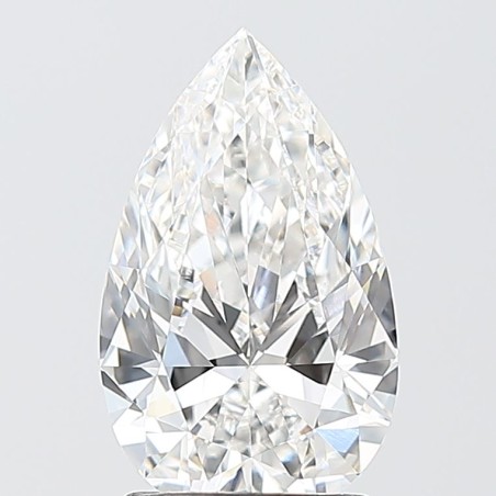 Diament laboratoryjny szlif gruszkowy, 2.03ct, VVS2, E, IGI LG755511044