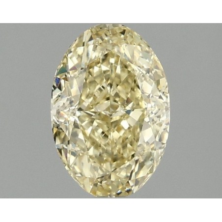 Diament laboratoryjny o barwie fantazyjnej szlif owalny, 1.53ct, VVS2, Fancy Intense Yellow, IGI LG700586028