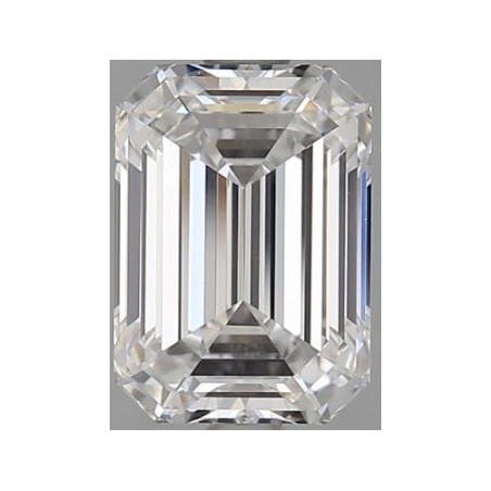 Diament laboratoryjny szlif szmaragdowy, 2.51ct, VVS1, D, GIA 1505829155