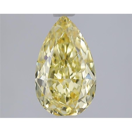Diament laboratoryjny o barwie fantazyjnej szlif gruszkowy, 2.06ct, VVS2, Fancy Intense Yellow, IGI LG747514850