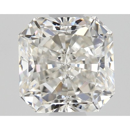 Diament szlif radiant kwadratowy, 0.9ct, VS2, H, GIA 7536656549