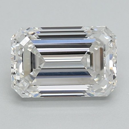 Diament laboratoryjny szlif szmaragdowy, 1.48ct, VVS2, F, IGI LG751503438