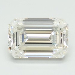 Diament laboratoryjny szlif szmaragdowy, 1.41ct, VVS2, F, IGI LG680506927