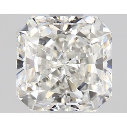 Diament szlif radiant kwadratowy, 1.05ct, VS2, H, GIA 7528705034