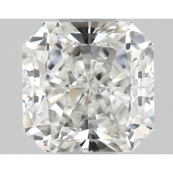 Diament szlif radiant kwadratowy, 0.52ct, SI1, G, GIA 2527323629