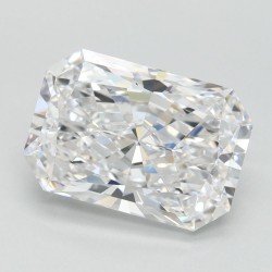 Diament laboratoryjny radiant, 2.19ct, IF, D, IGI LG744513989
