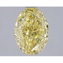 Diament laboratoryjny o barwie fantazyjnej szlif owalny, 1.6ct, VVS2, Fancy Intense Yellow, IGI LG729577607