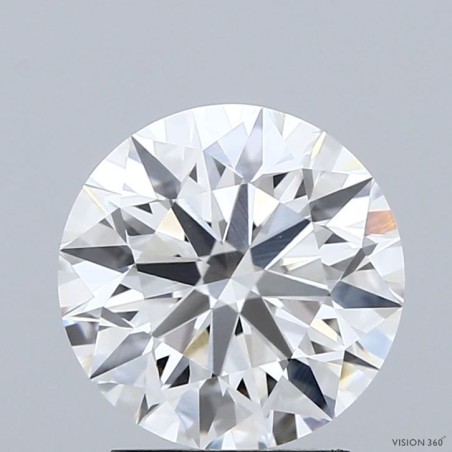 Diament laboratoryjny szlif okrągły, 2.52ct, VVS2, E, IGI LG756520408