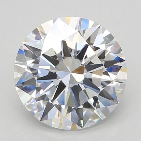 Diament laboratoryjny szlif okrągły, 3ct, VVS2, D, GIA 5536387582