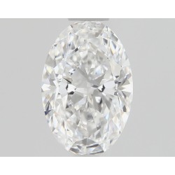 Diament szlif owalny, 0.57ct, VS2, D, GIA 1236512884