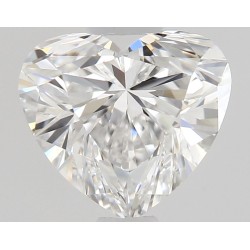 Diament serce, 0.71ct, VVS1, D, GIA 6531492045