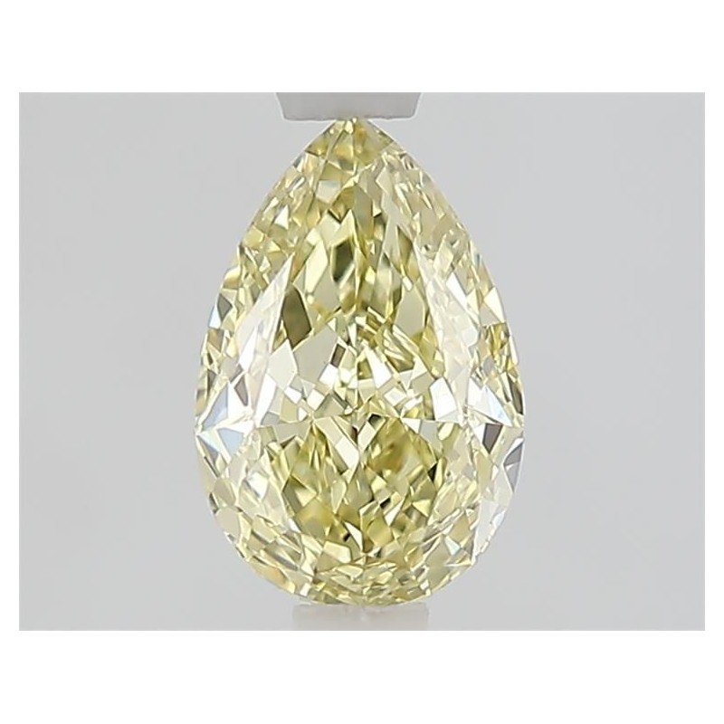 Diament laboratoryjny o barwie fantazyjnej szlif gruszkowy, 1.09ct, VVS2, Fancy Yellow, IGI LG733513684