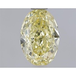 Diament laboratoryjny o barwie fantazyjnej szlif owalny, 1.01ct, VVS2, Fancy Yellow, IGI LG747514856