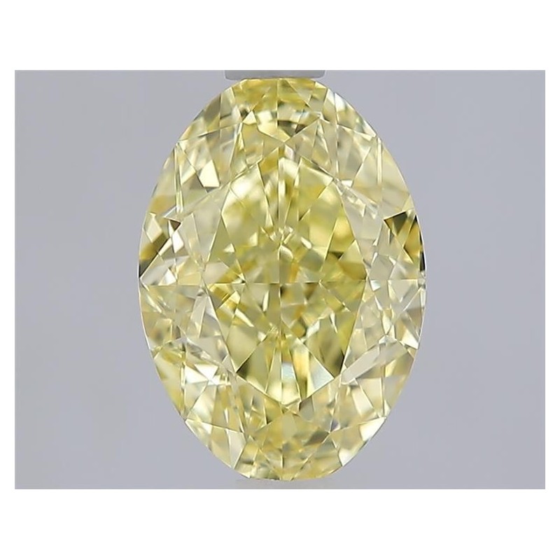 Diament laboratoryjny o barwie fantazyjnej szlif owalny, 2.03ct, VVS1, Fancy Intense Yellow, IGI LG747514858