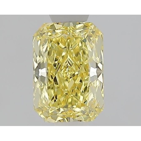 Diament laboratoryjny o barwie fantazyjnej radiant, 1.01ct, VVS2, Fancy Yellow, IGI LG733513482