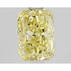 Diament laboratoryjny o barwie fantazyjnej radiant, 1.6ct, VVS2, Fancy Intense Yellow, IGI LG733513463