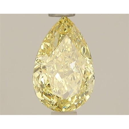 Diament laboratoryjny o barwie fantazyjnej szlif gruszkowy, 1.03ct, VVS2, Fancy Intense Yellow, IGI LG747515562
