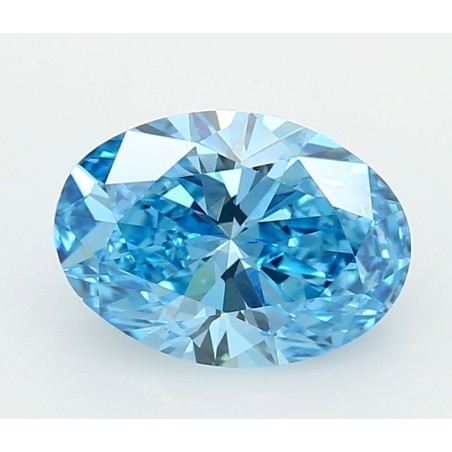 Diament laboratoryjny o barwie fantazyjnej szlif owalny, 2.03ct, VVS2, Fancy Vivid Blue, IGI LG749574368