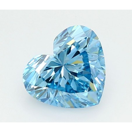 Diament laboratoryjny o barwie fantazyjnej serce, 1.51ct, VVS2, Fancy Vivid Blue, IGI LG749574366