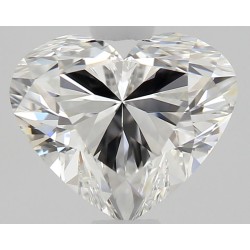 Diament serce, 0.72ct, VVS2, F, GIA 6532942335