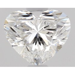 Diament serce, 0.8ct, VS1, F, GIA 7548025399