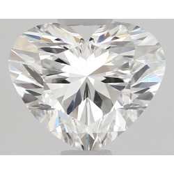 Diament serce, 0.7ct, VS2, F, GIA 5533953342