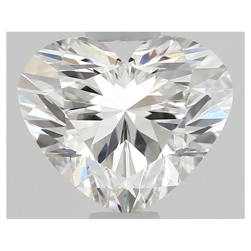 Diament serce, 0.7ct, VS2, F, GIA 5533953342