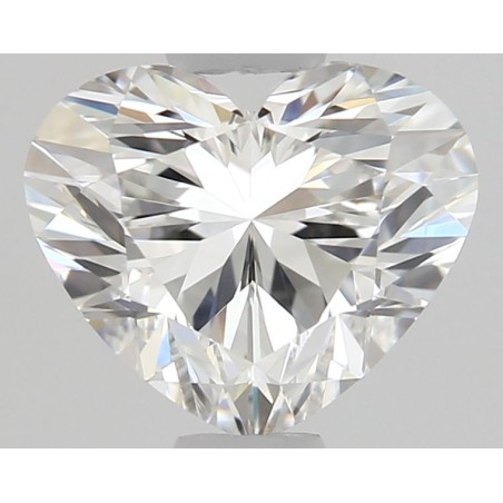 Diament serce, 0.7ct, VS2, F, GIA 5533953342